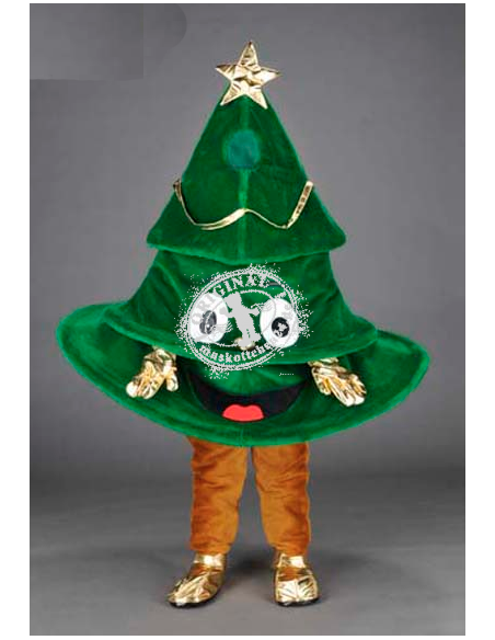 220n Weihnachtsbaum Kostüm Maskottchen günstig kaufen