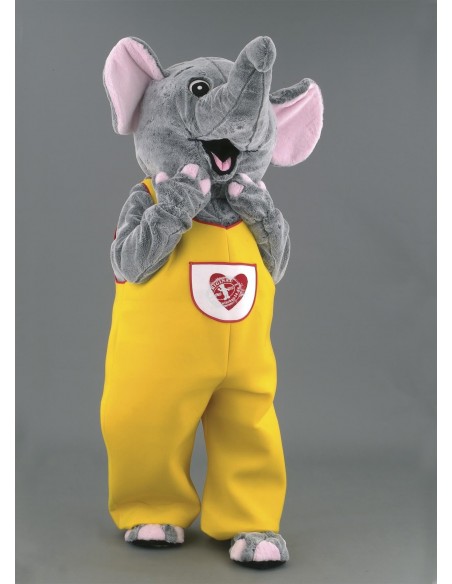 Kostüm Elefant Maskottchen 9 (Promotion Plüsch Figur)