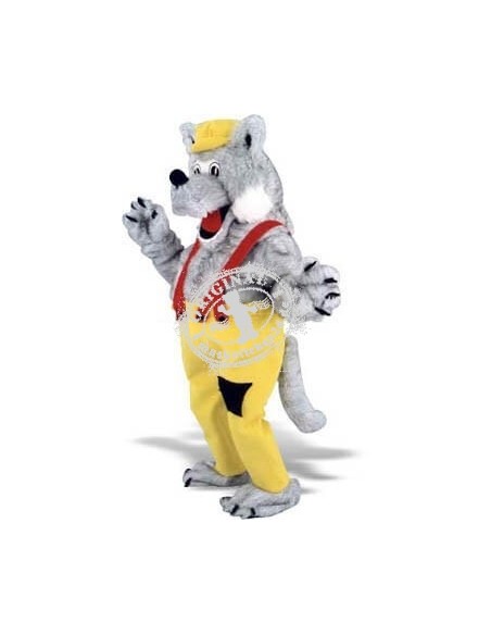 Maskottchen Wolf Kostüm 9 (Plüsch Stoff Figuren)